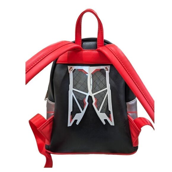 Loungefly X Marvel Falcon Cosplay Mini Backpack with Wings - Picture 5 of 8